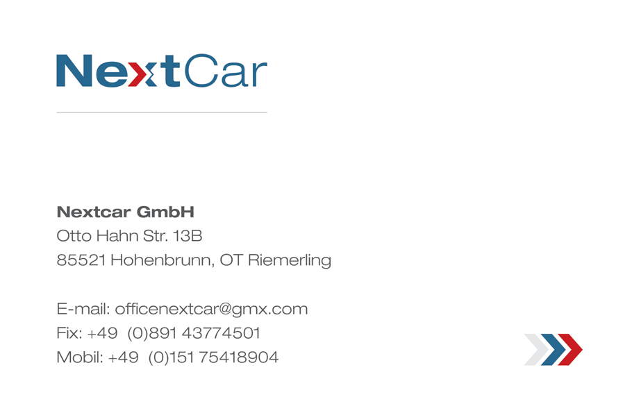 Nextcar GmbH - Otto Hahn Str. 13B - 85521 Hohenbrunn, OT Riemerling
